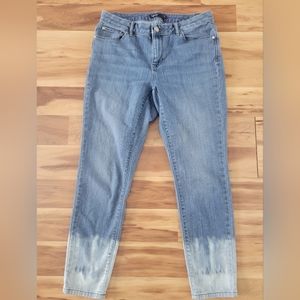 Simply Vera Vera Wang Dip-dyed Cropped Jeans